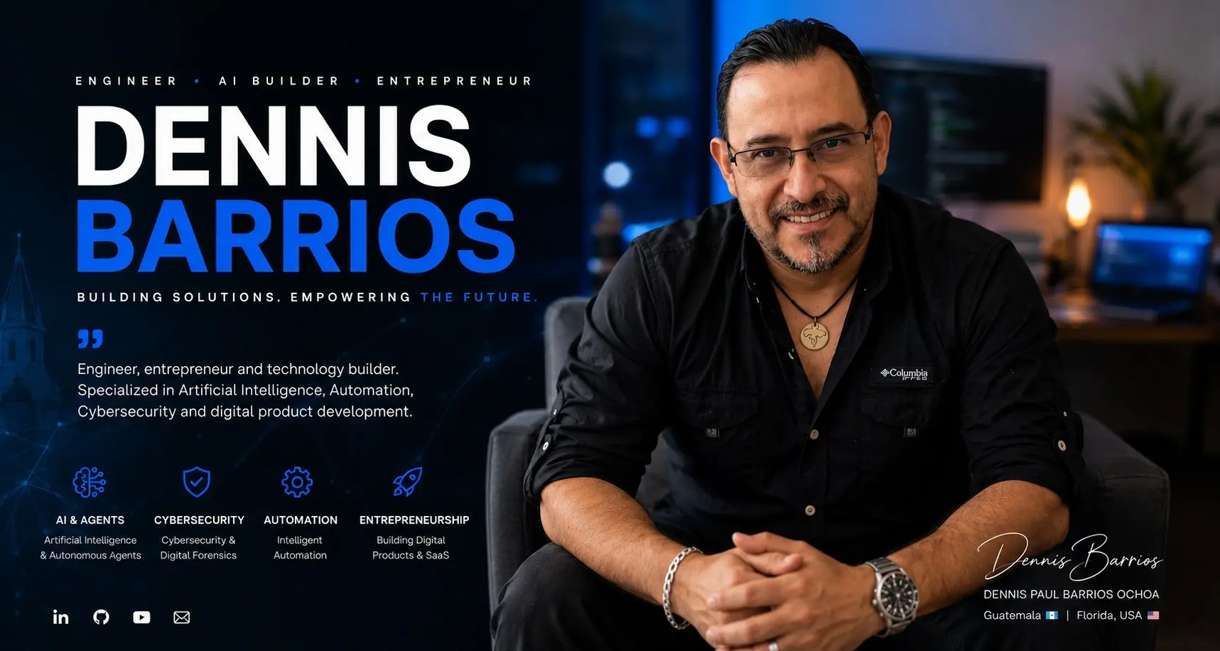Dennis Barrios — Engineer, AI Builder & Technology Entrepreneur